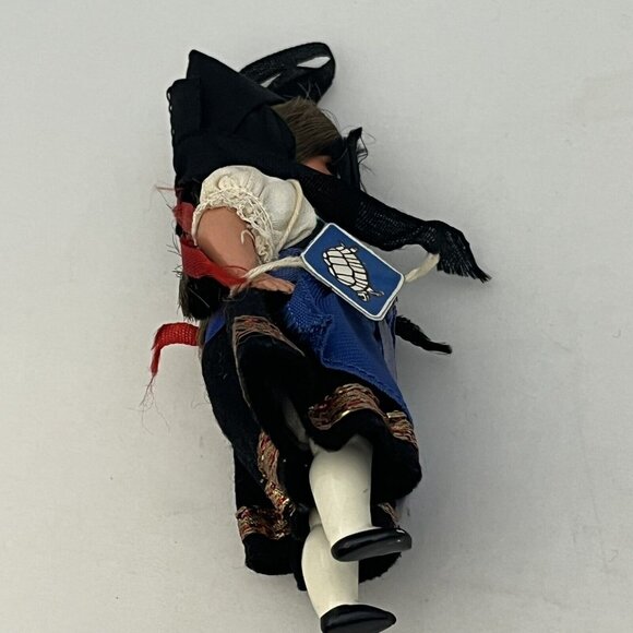 Vintage Schildkrot Celluloid Small German Doll Traditional Outfit Turtle Tag - Picture 16 of 16